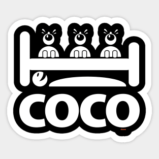 El coco Sticker